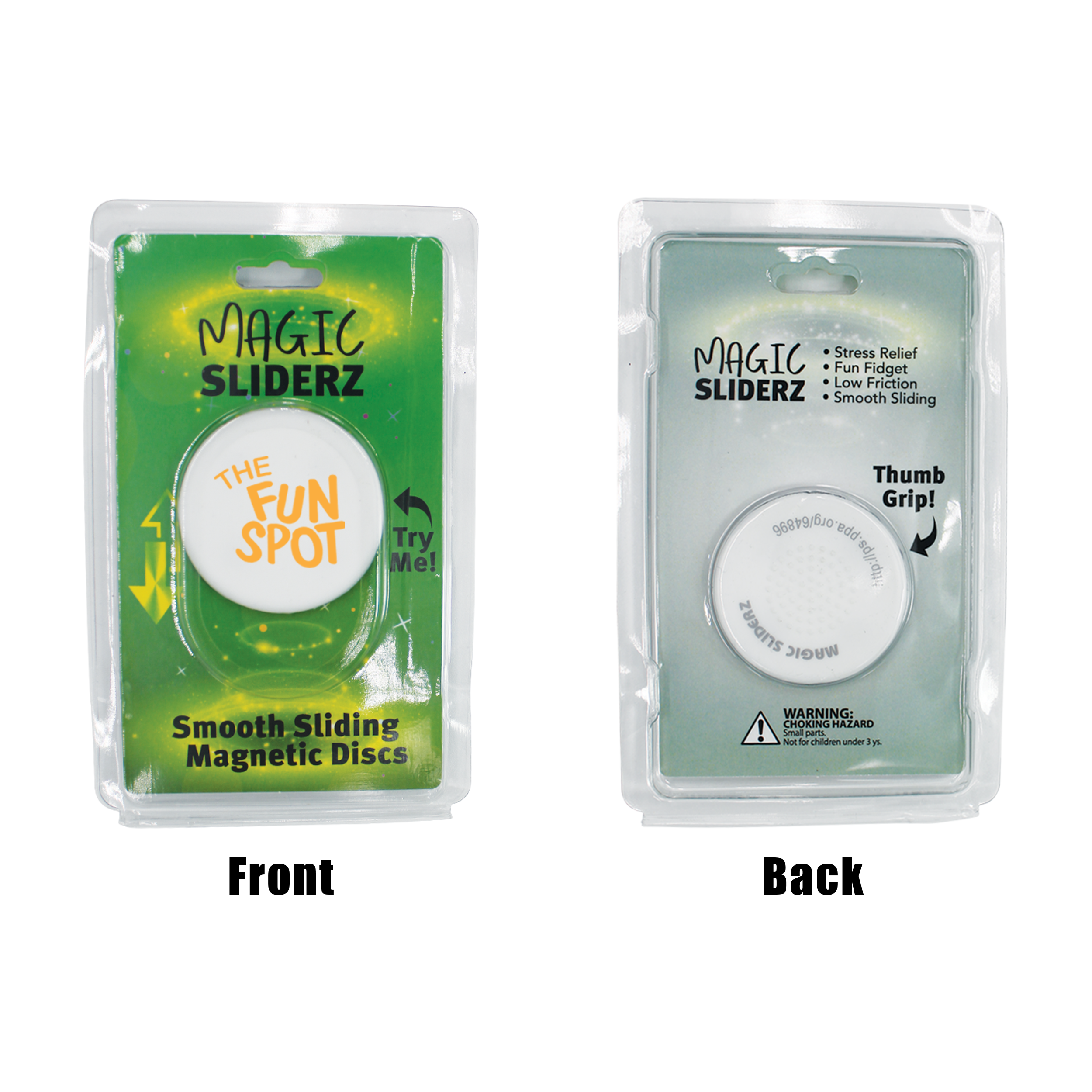 Magic Sliderz with Clamshell Packaging