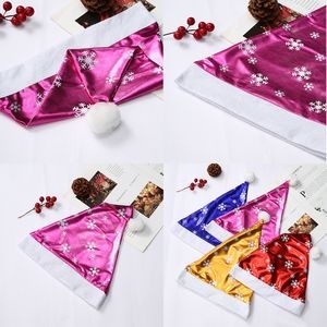 Christmas Hat Snowflake Santa Claus Hats 2