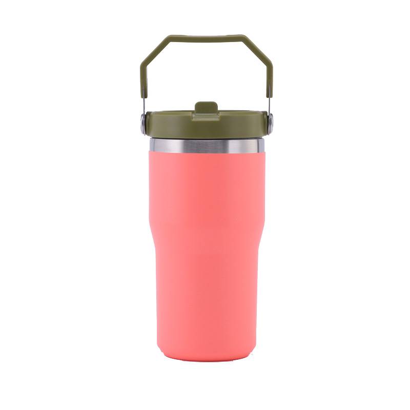 20 Oz Stainless Steel Tumbler With Straw 5