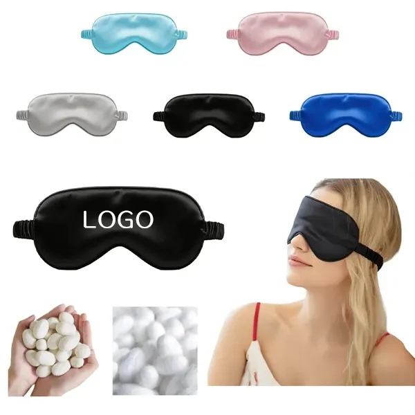 Silk Eye Masks - Luxurious Embroidered Design 3