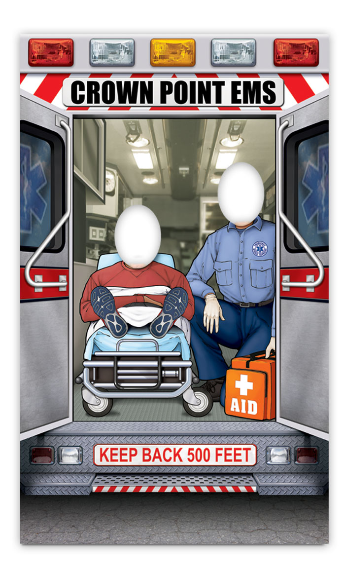 Ambulance Photo Prop