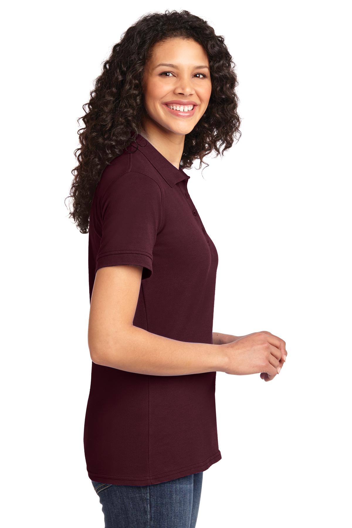 Port & Co Women's Core Blend Pique Polo. LKP155 57