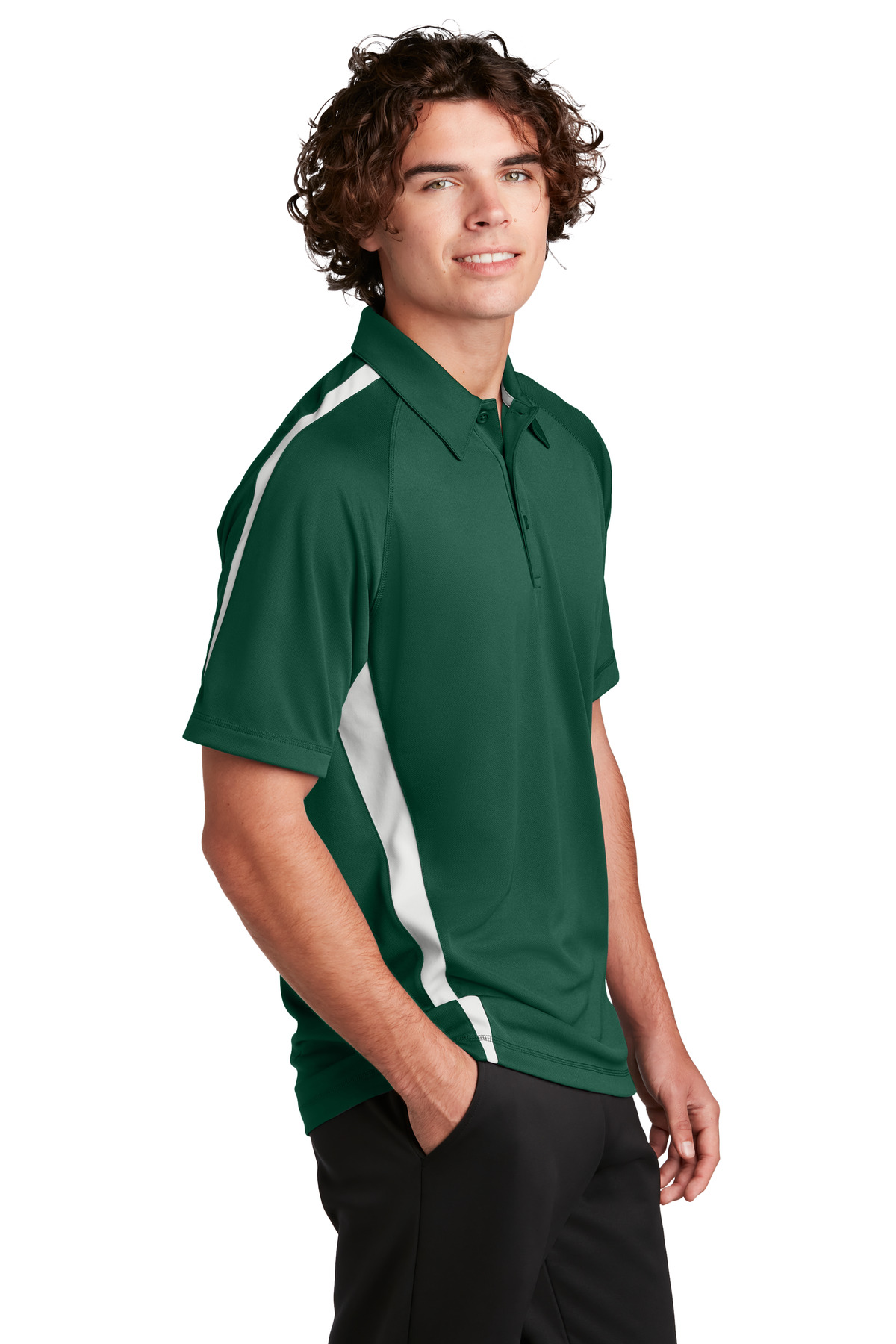 Sport-Tek PosiCharge Micro-Mesh Colorblock Polo. ST685 65