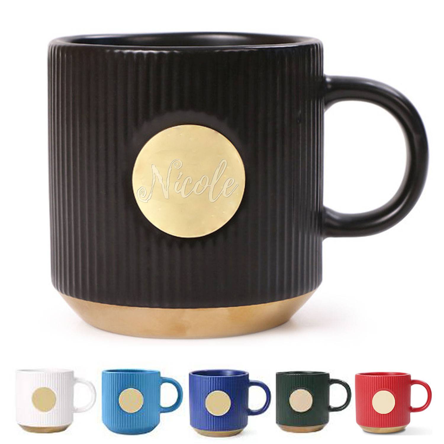 Ceramic Mug with Badge 2