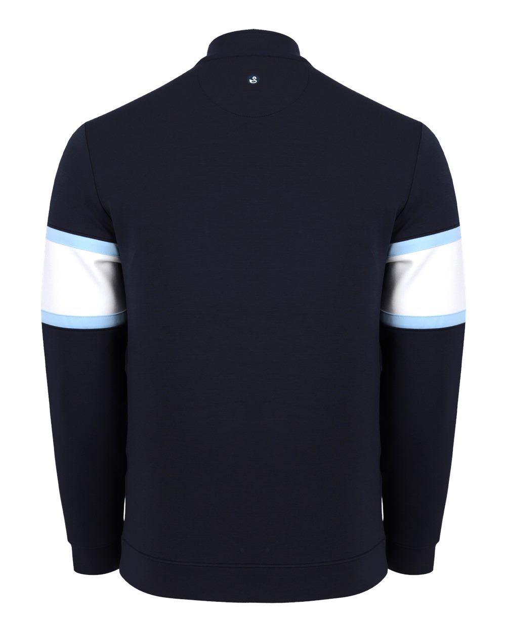 Men's Owen Quarter-Zip Colorblock Pullover - SWOQ500, custom hoodie or sweatshirt with logo imprint 15