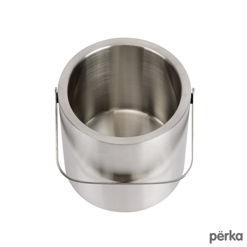 Perka® Quinton 1.3L Double Wall, Stainless Steel Ice Bucket 1