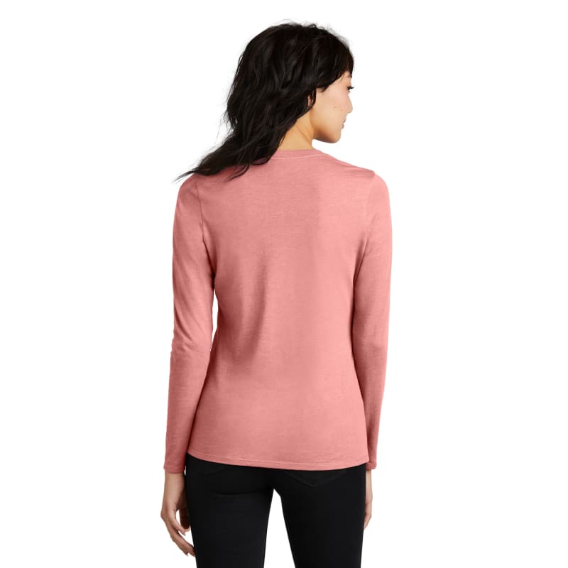 District Women's Perfect Blend CVC Long Sleeve Tee 13