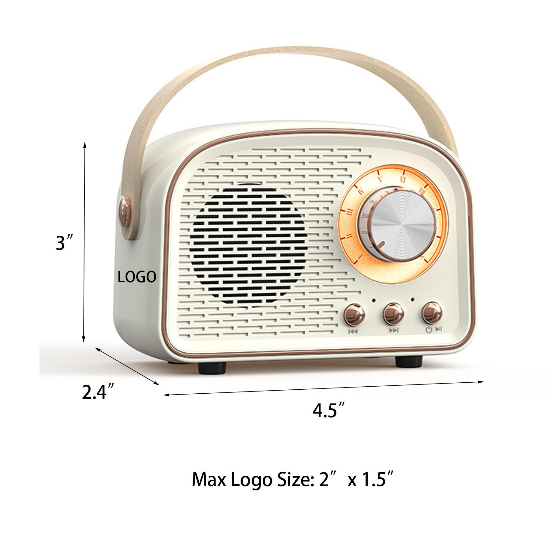 Retro Radio Bluetooth Speaker 2