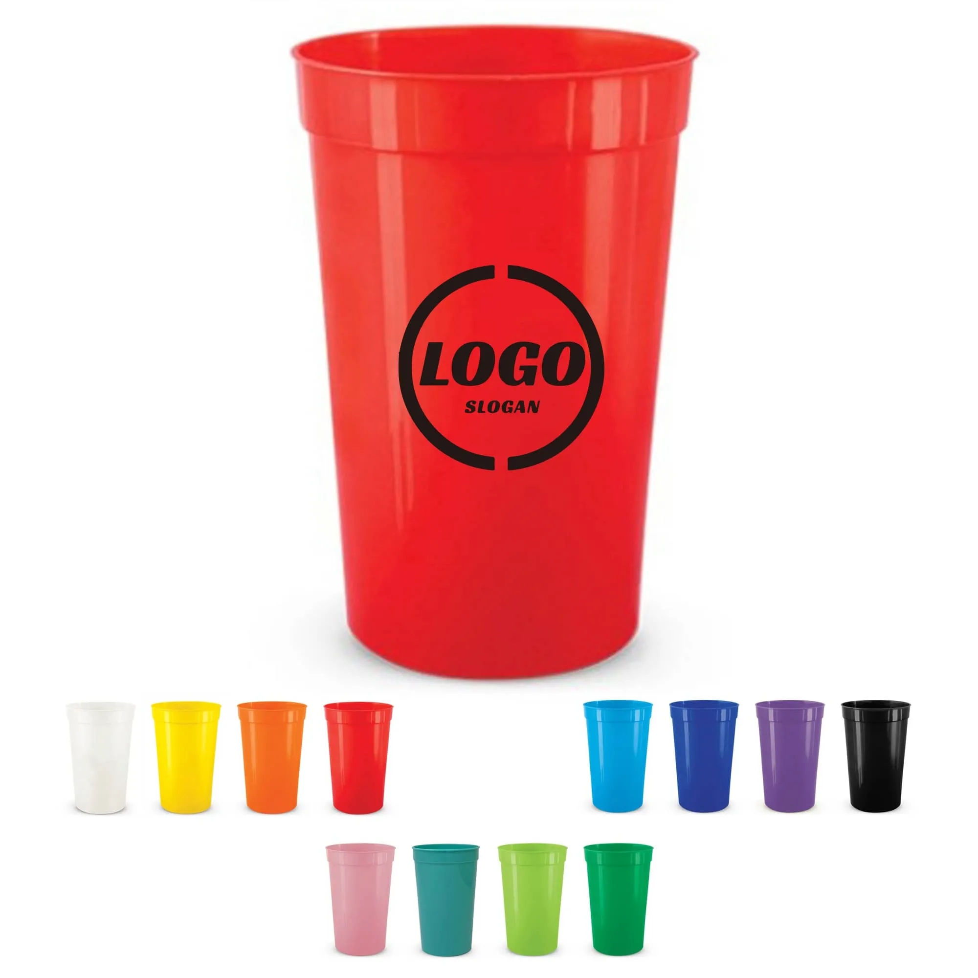 22 Oz Reusable Plastic Stadium Cup