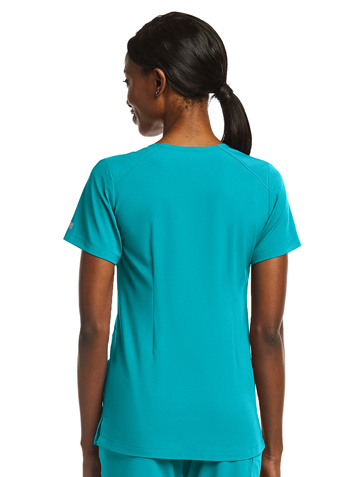 ScrubJoy Originals - Women's Fitted Two-Pocket V-Neck Top 32