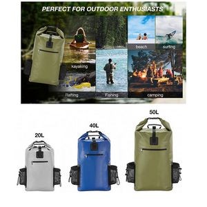 Pvc Waterproof Dry Bag Hiking Backpack 3