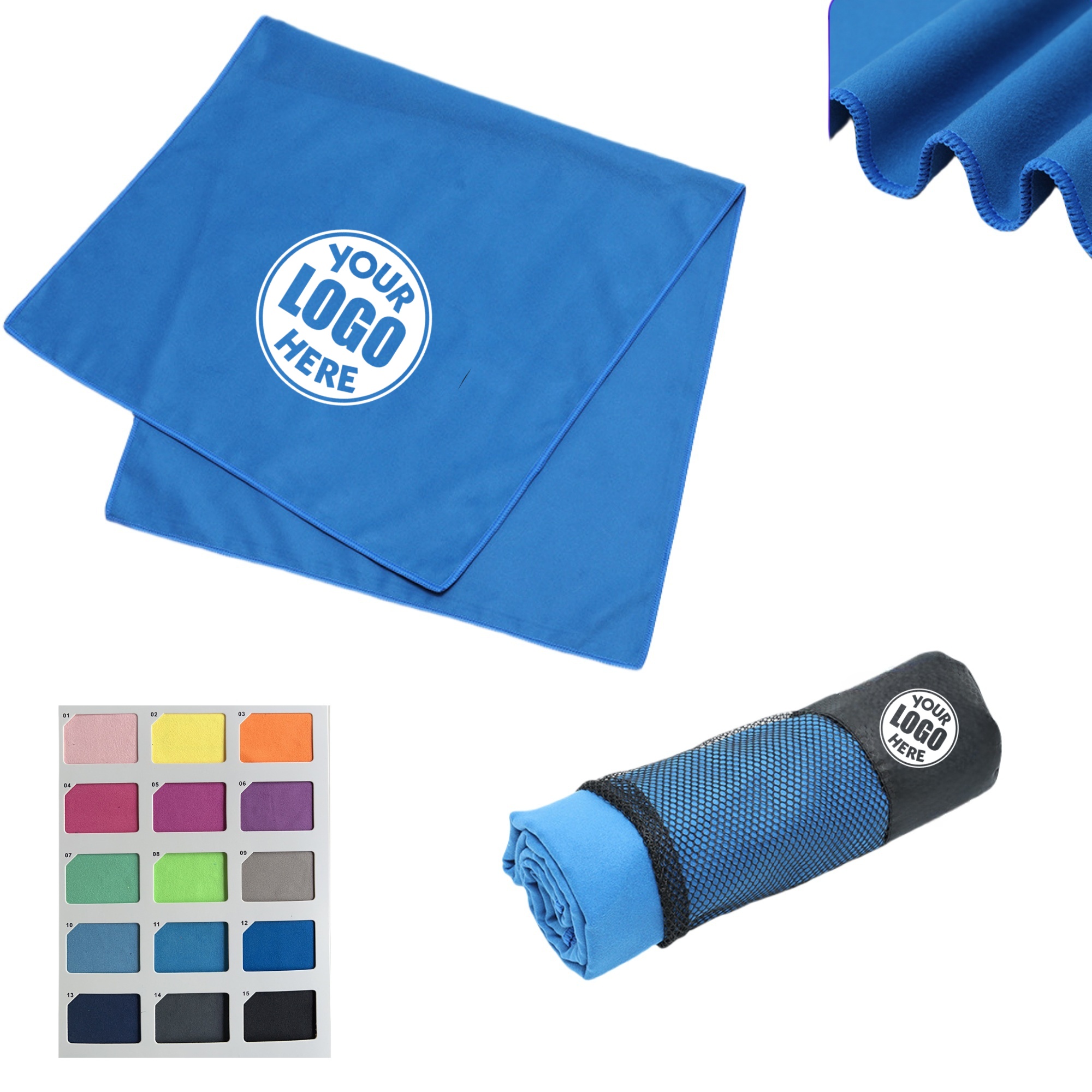 Lightweight Microfiber Camping Towel 2