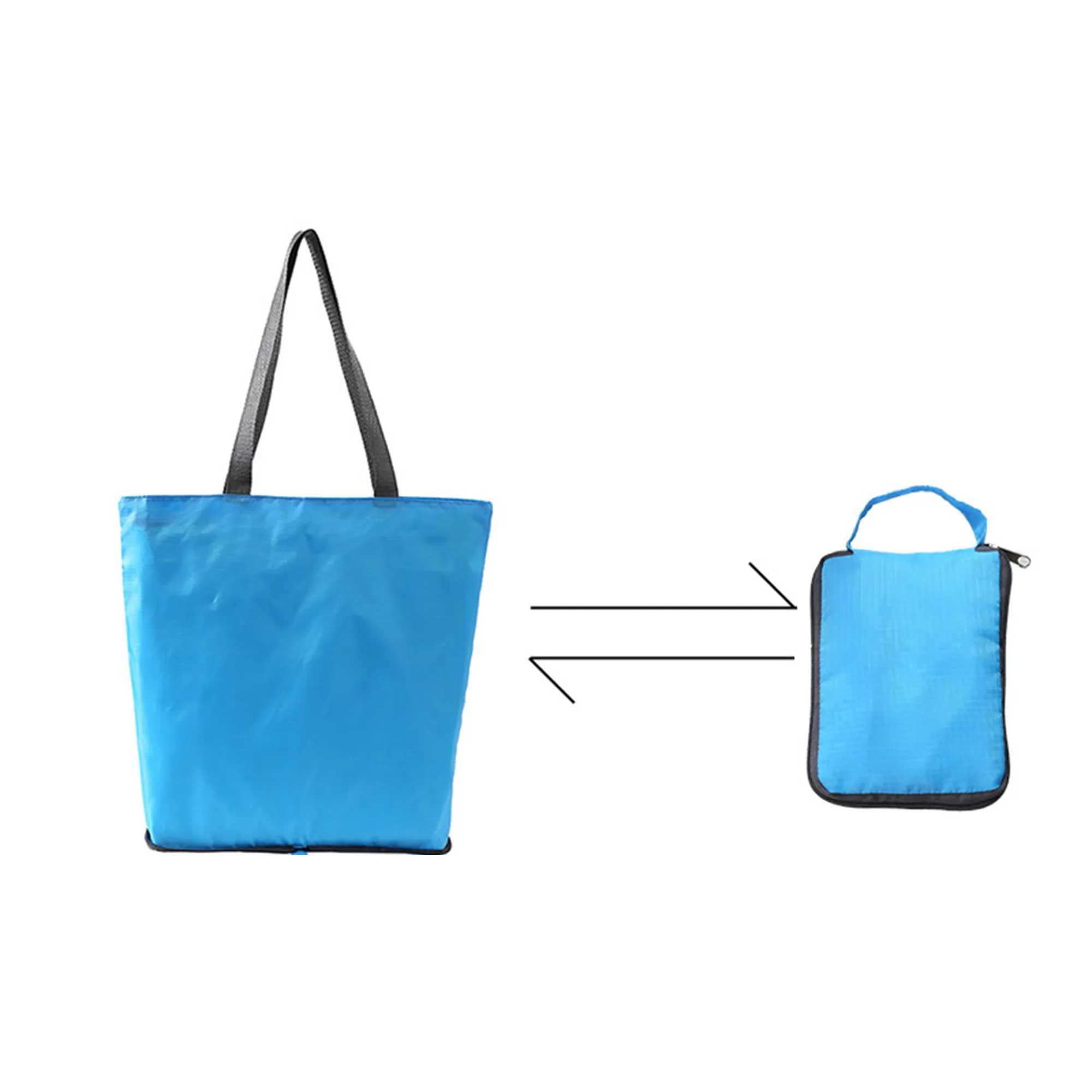Folding Grocery Tote Bag, custom tote bag with logo imprint 11