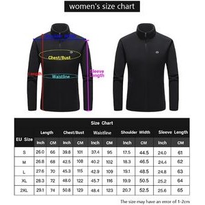 9 Areas Warming Heated Vest Electric USB Unisex Long Sleeve Coat 3