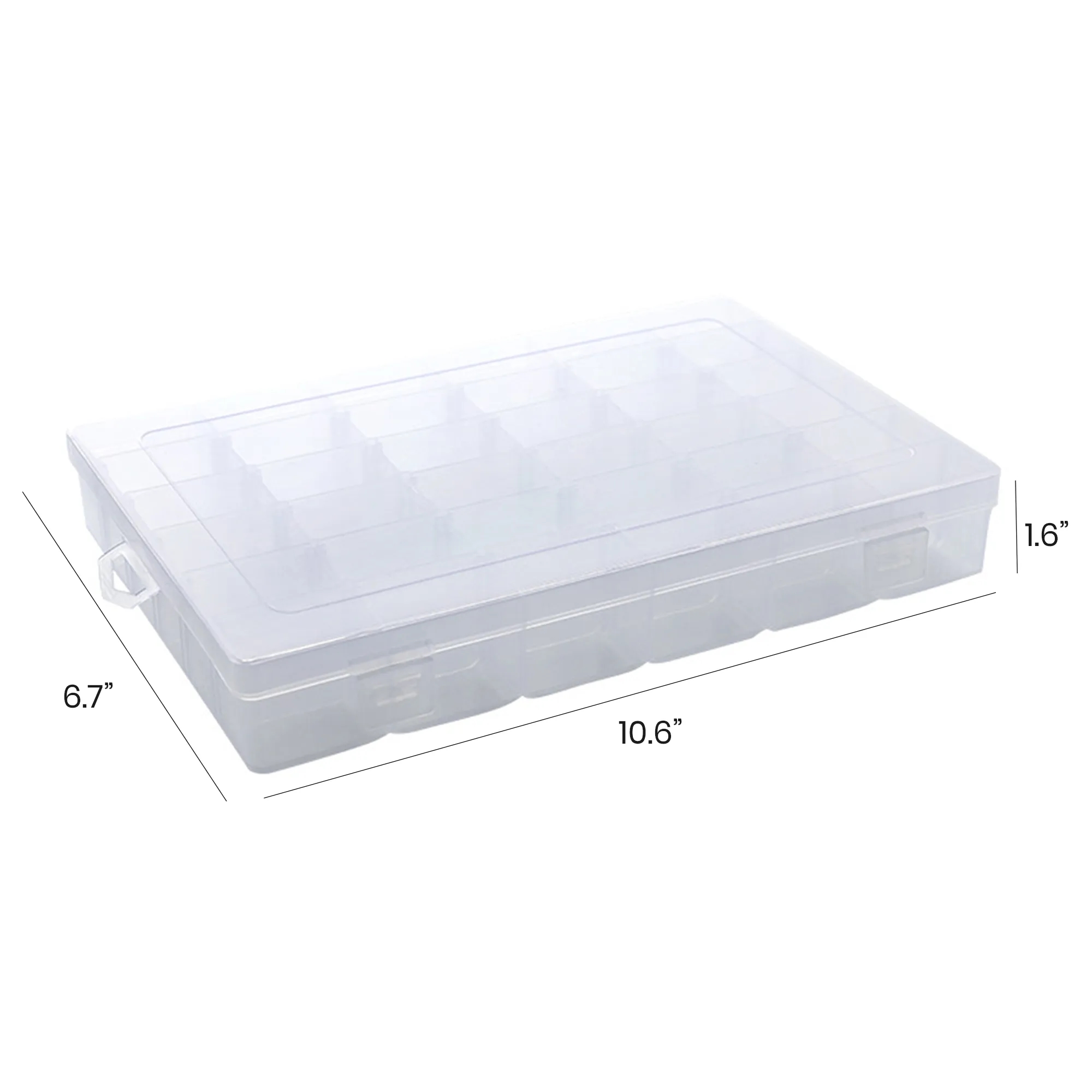 36 Grid Transparent Storage Box 5