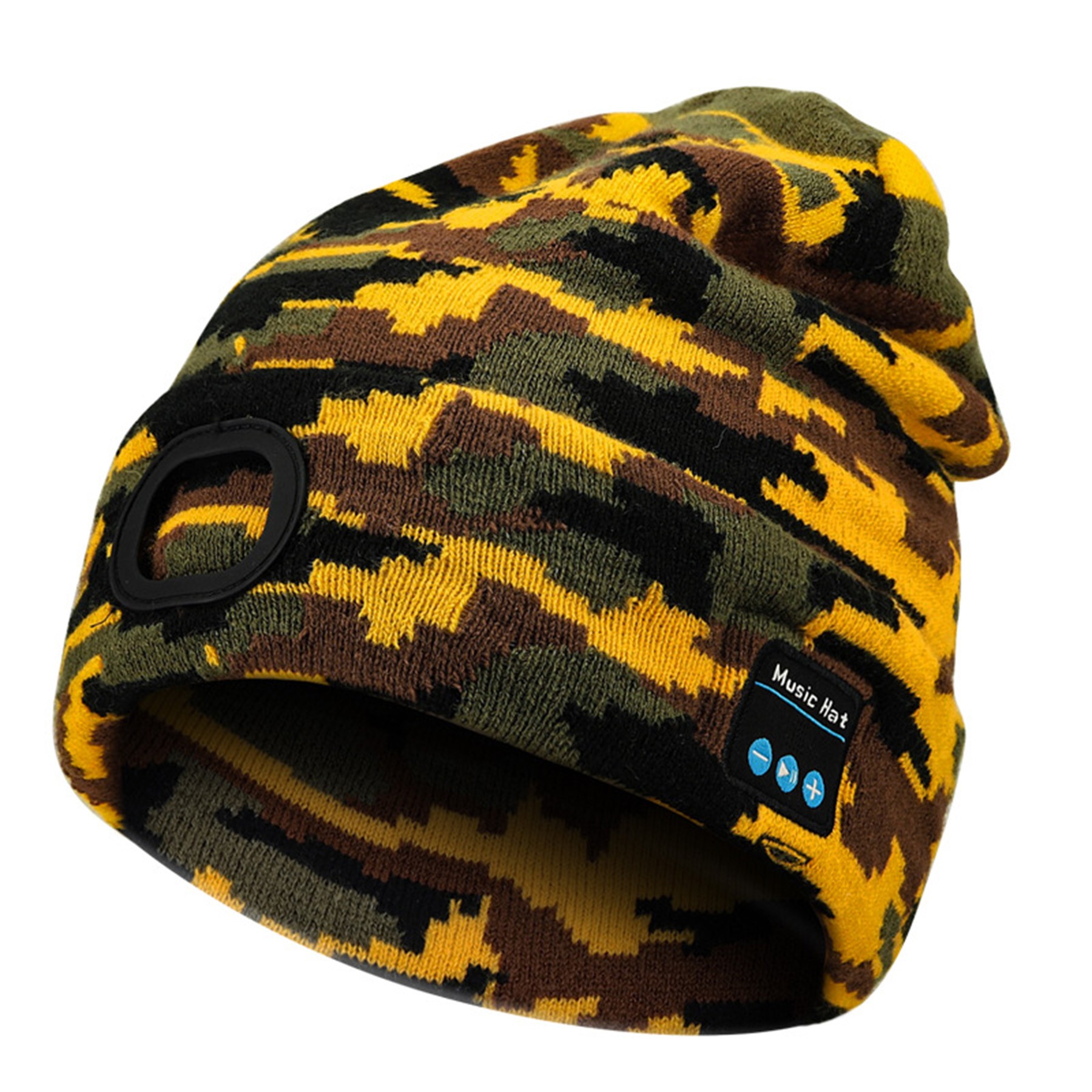 LED-lit Wireless Bluetooth Music Hat 12