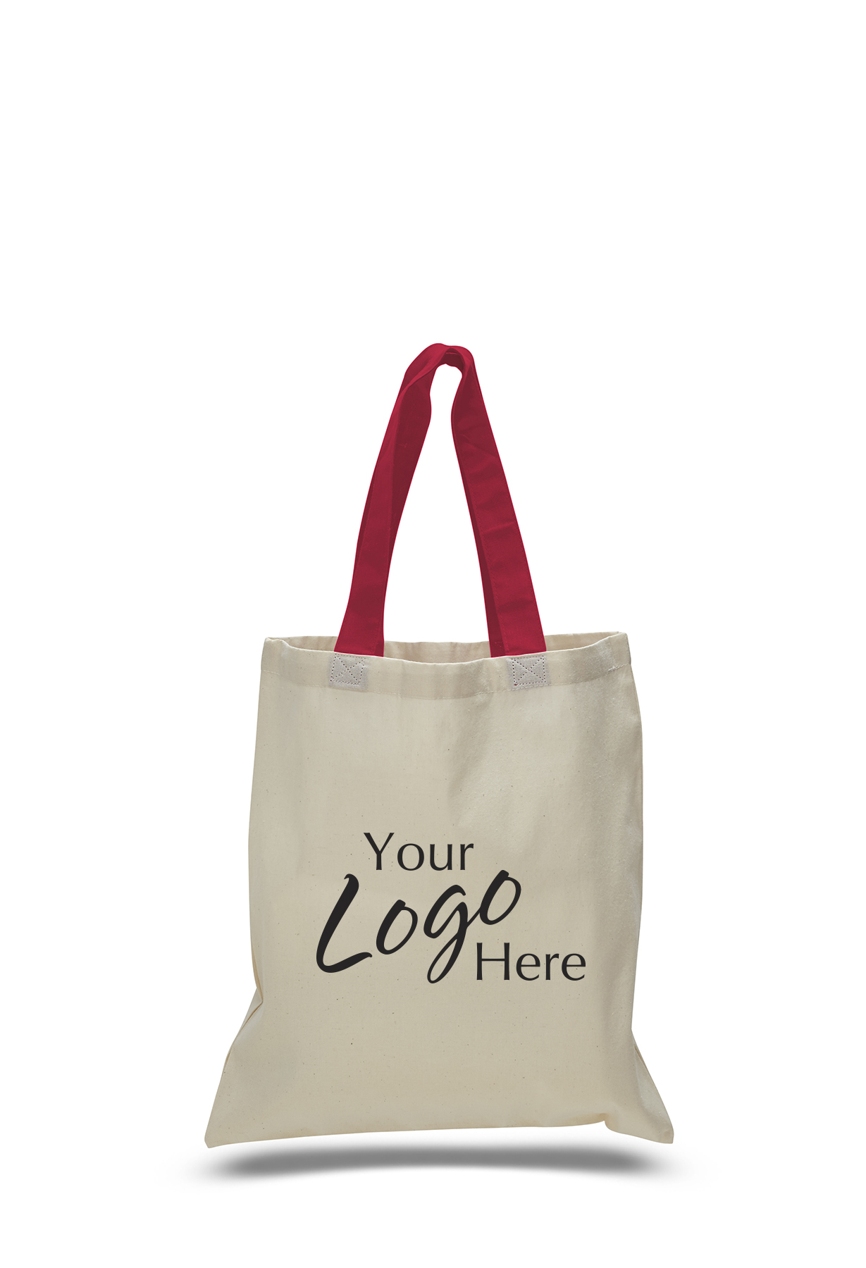 Economical Tote 15" W x 16" H Natural Bag, custom tote bag with logo imprint 33