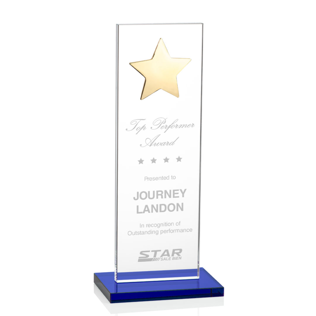 Dallas Star Award - Blue/Gold 10