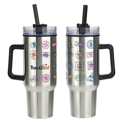 Outpost 40 oz Stainless Steel/Polypropylene Mug 13