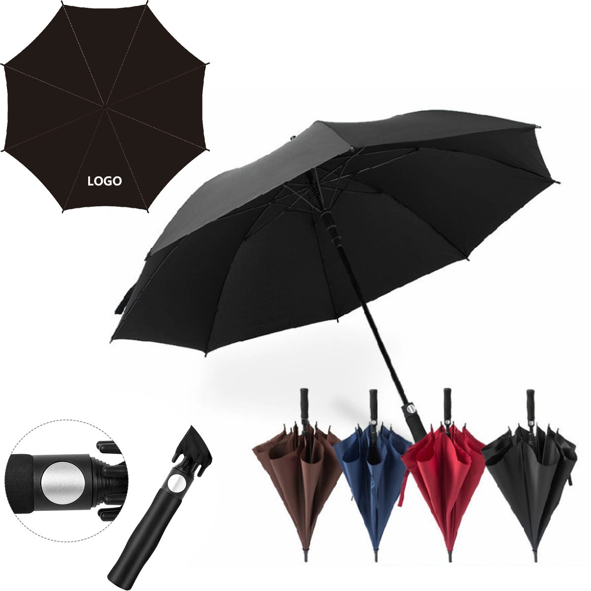 Automatic Golf Umbrella 4