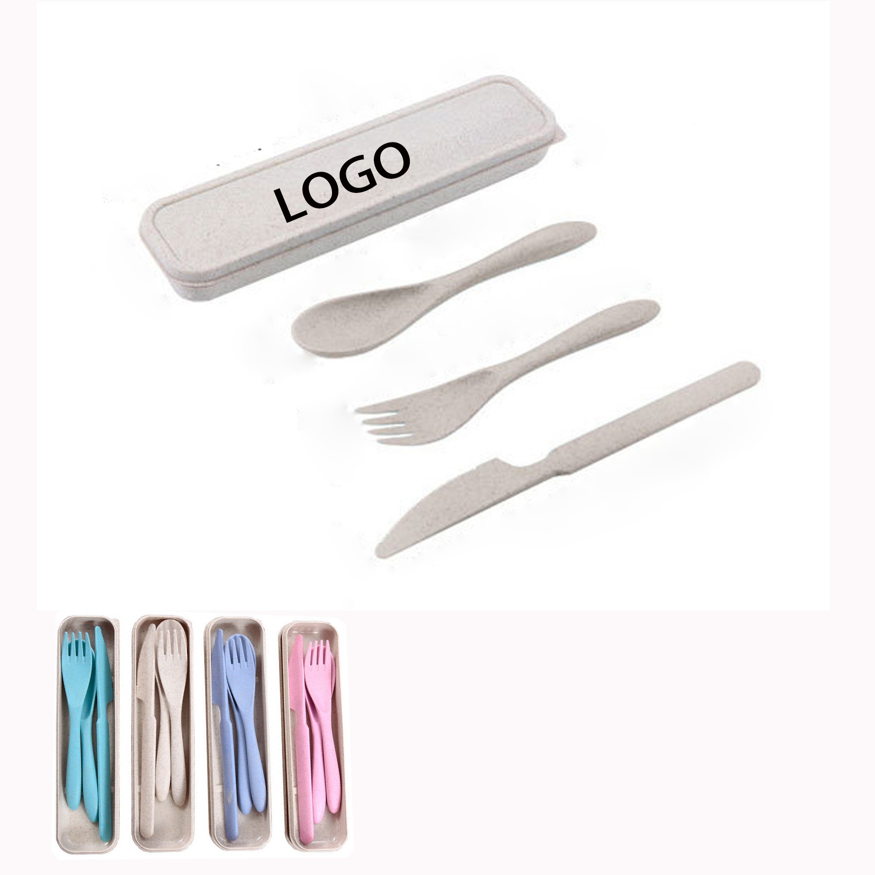 Portable Spoon Fork Knife Tableware Set