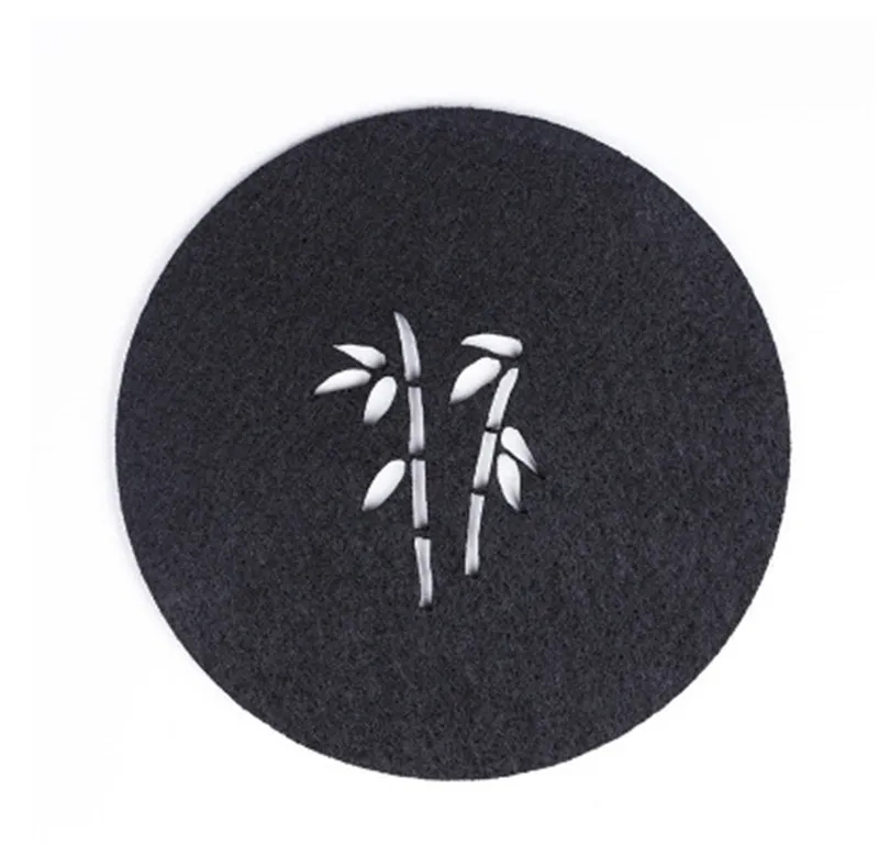 Round Absorbent Felt Cup Coaster 3