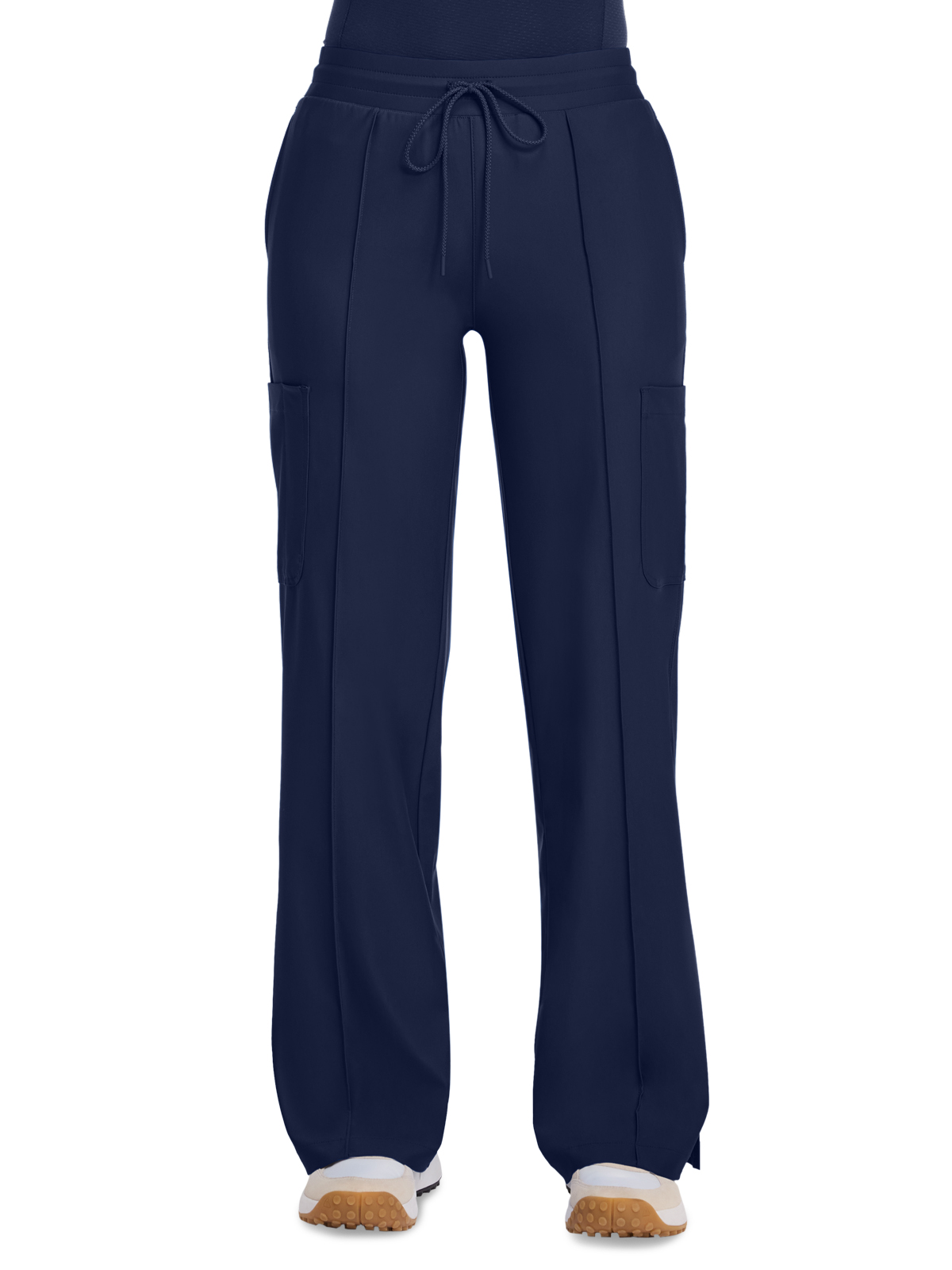 Infinity Kinetic - Women's 6-Pocket Pintuck Wide Leg Pant 9