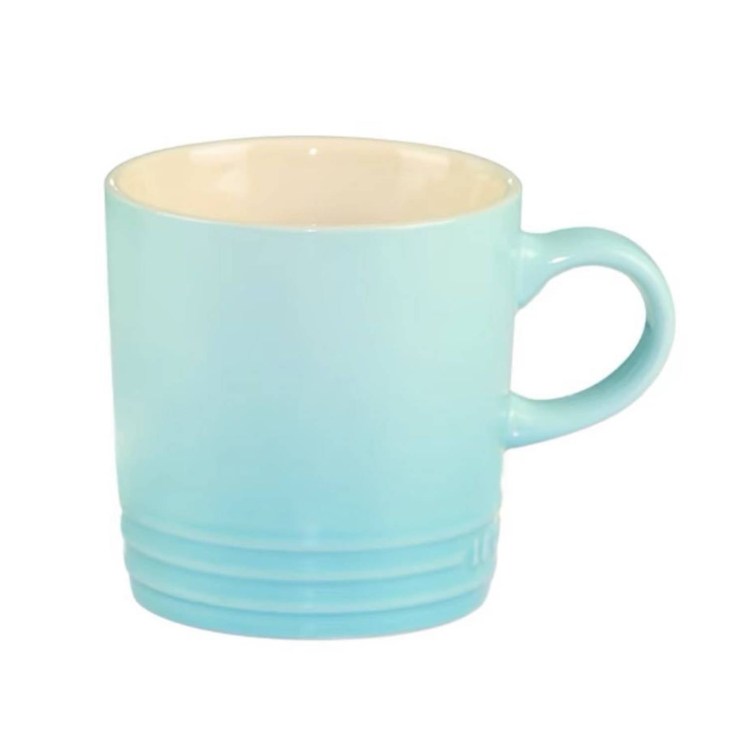12oz Glossy Stoneware Mug Curved Grip 3