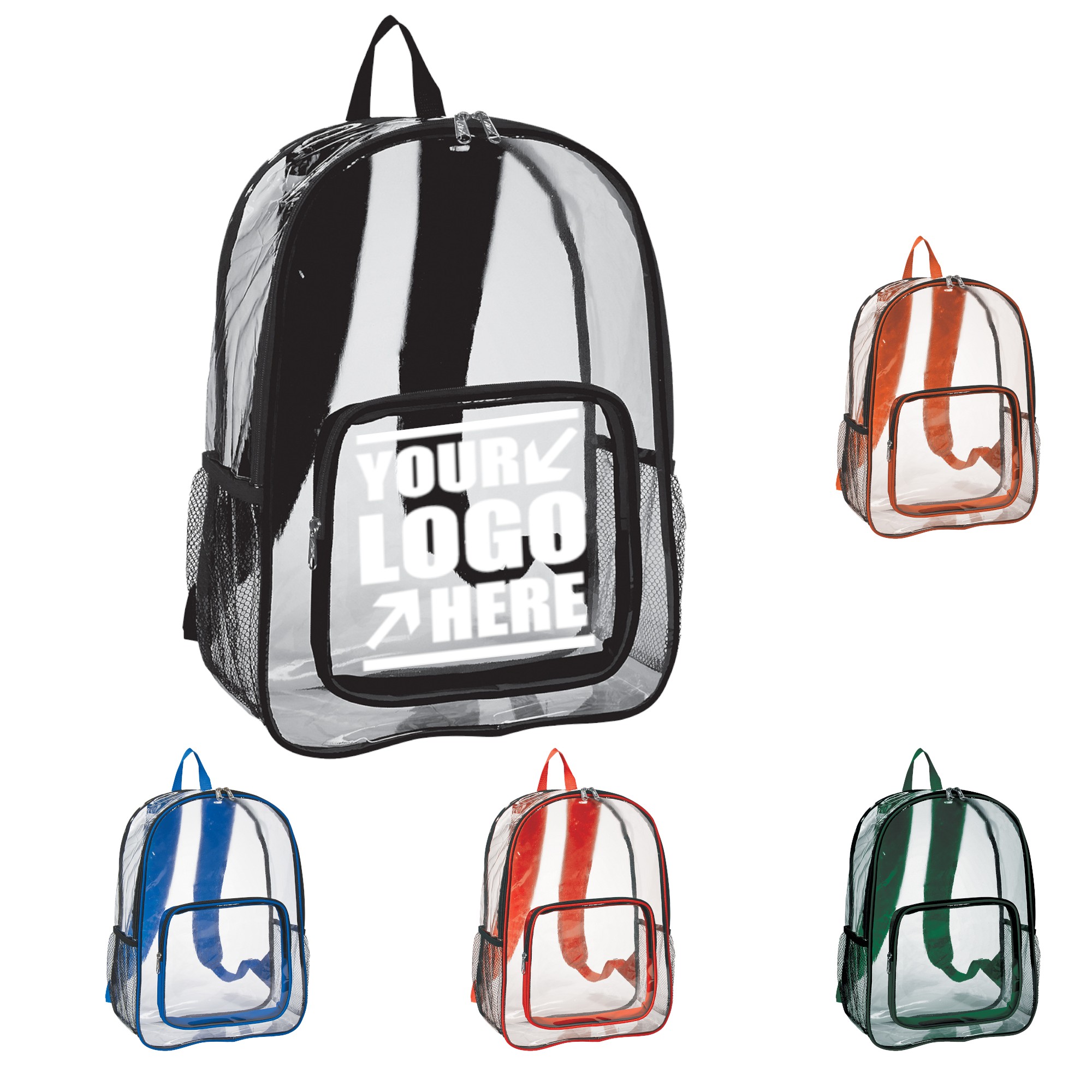 Clear PVC Backpack 3