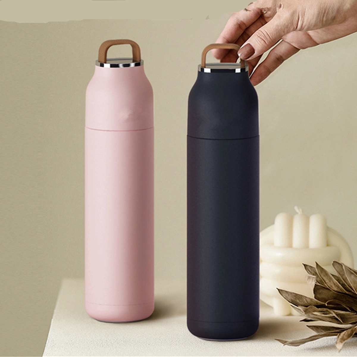 Vacuum Cup Stainless steel Water Bottles 2
