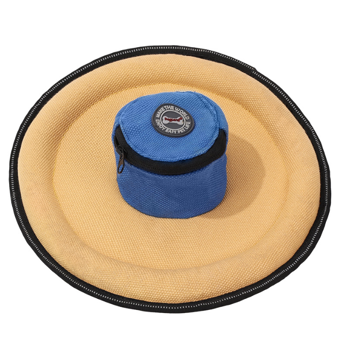 Dog Flying Disc Training Toy w/ Treat Bag 5