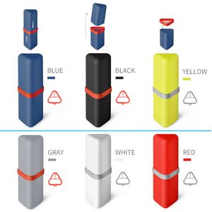 Travel Cup And Toothbrush Holder With Toothpaste Compartment 7