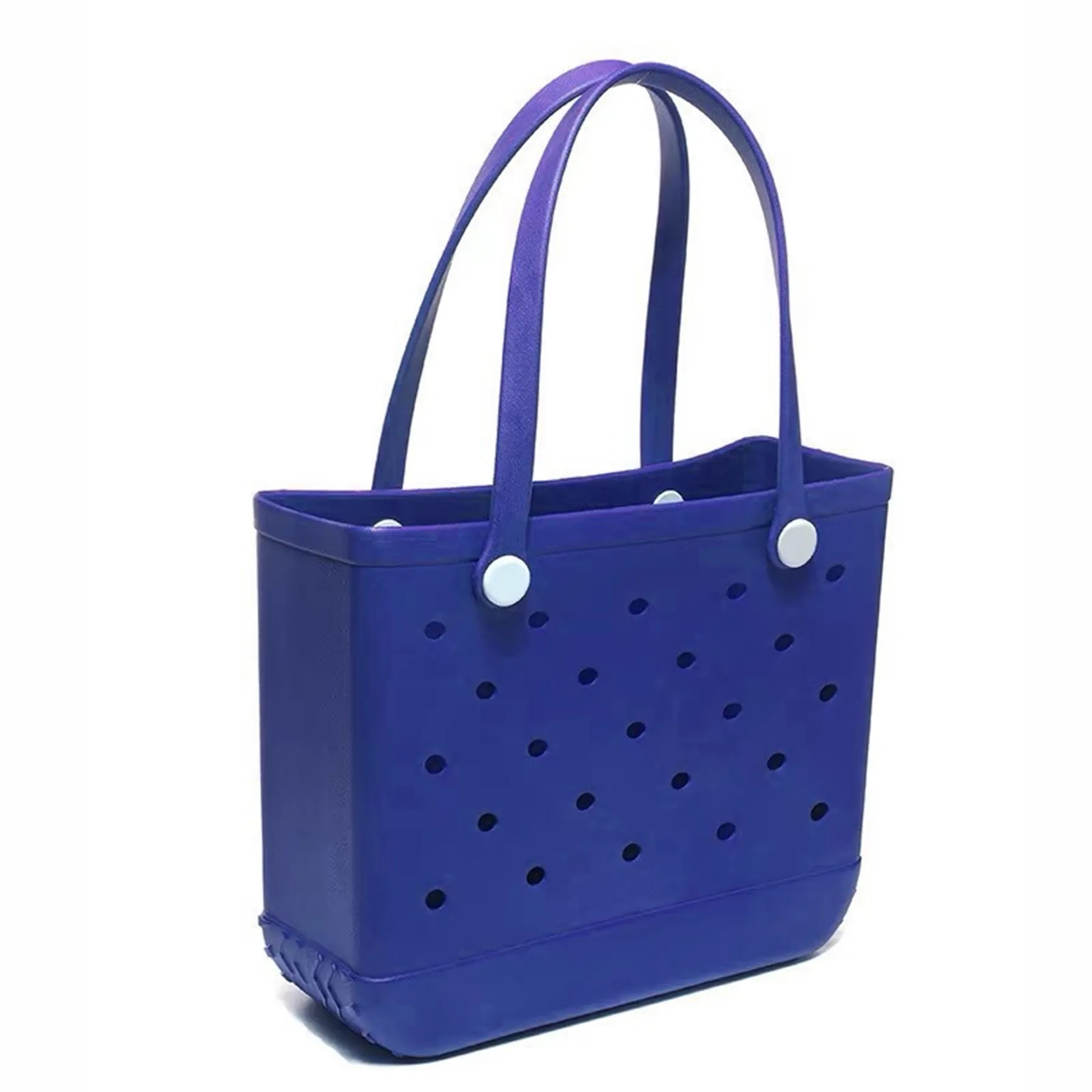 Small EVA Beach Tote Bag with Hole 13