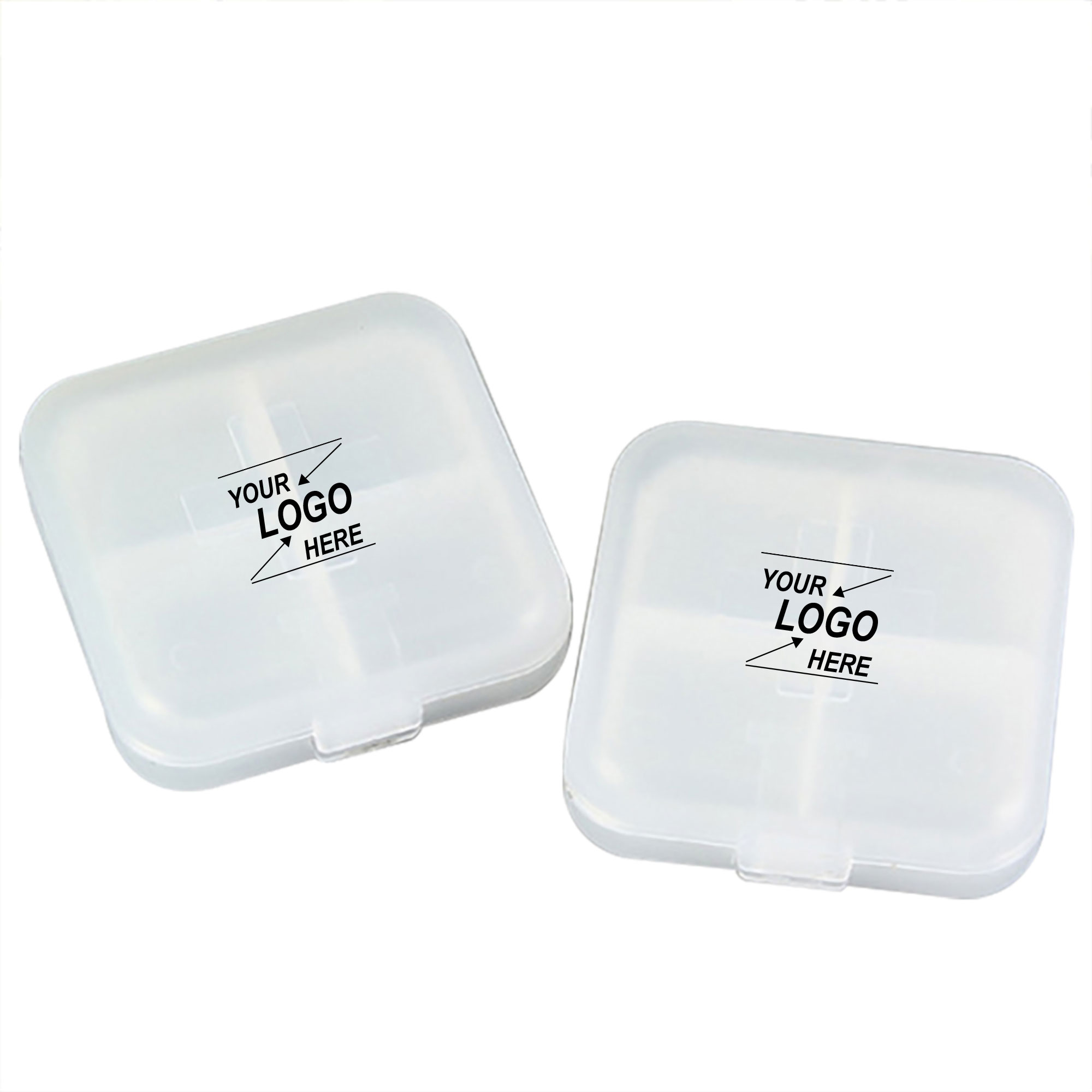 Four Compartment Pill Box 4