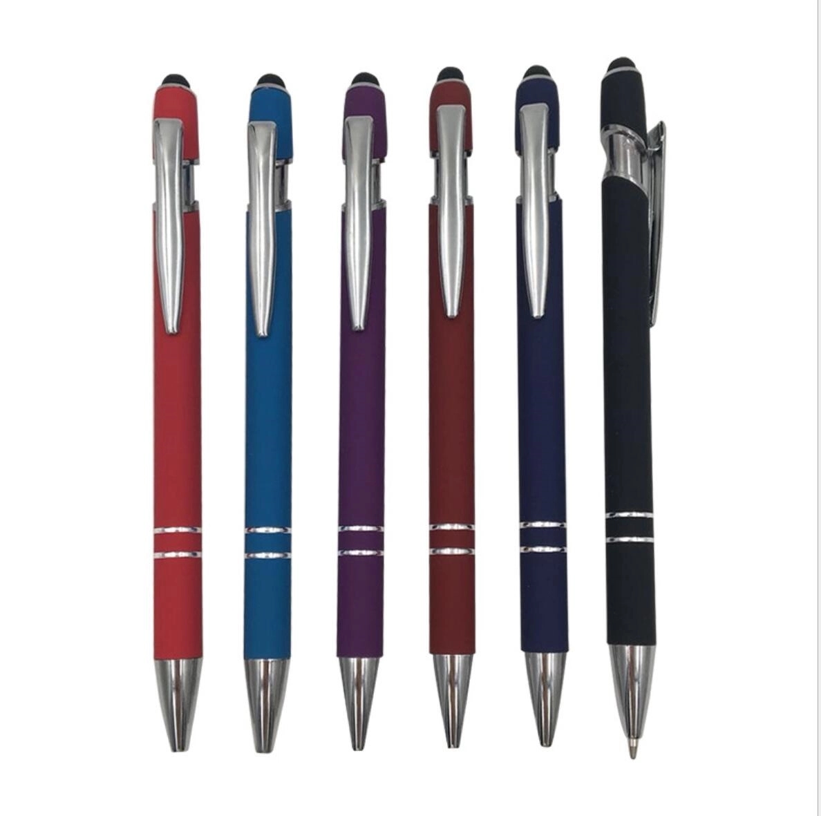 Metal Ballpoint Pen with Stylus 2
