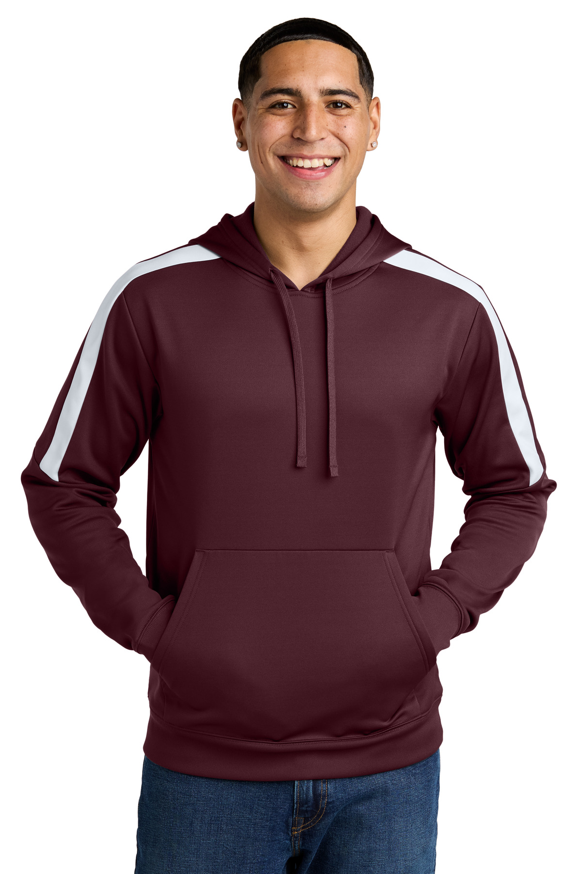 Sport-Tek Sport-Wick Fleece United Pullover Hoodie ST255, custom hoodie or sweatshirt with logo imprint 24