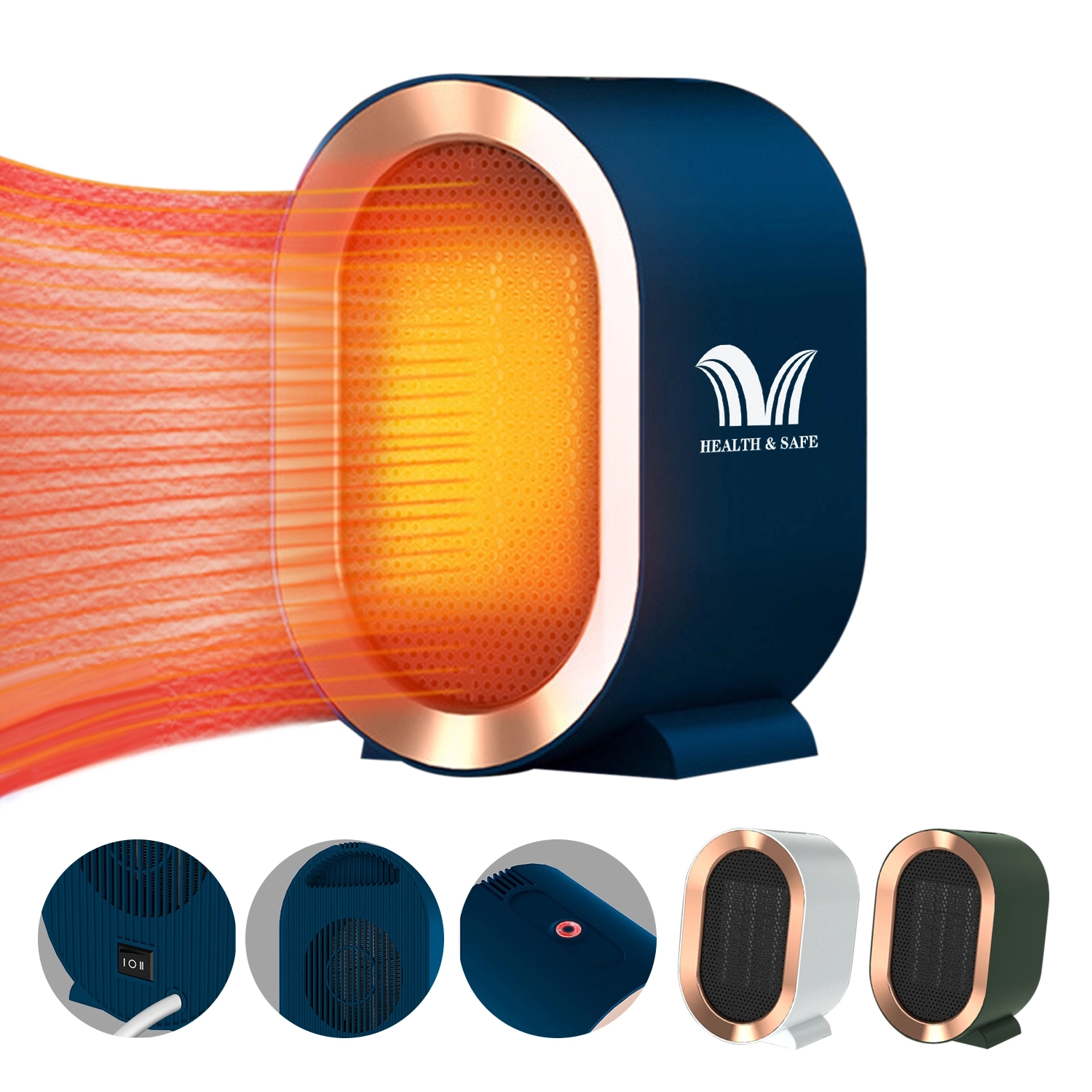 Small Electric Space Heaters Indoor With Thermostat 2