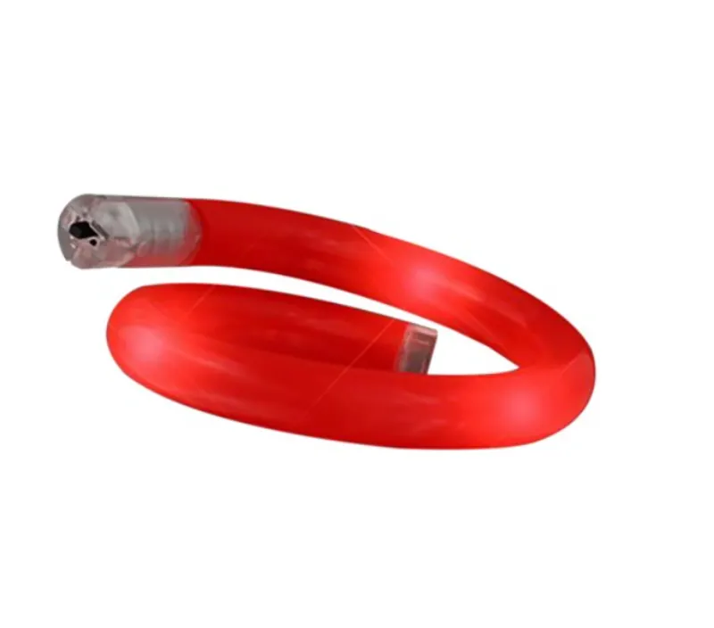 Flashing LED Coil Tube Bracelet 2
