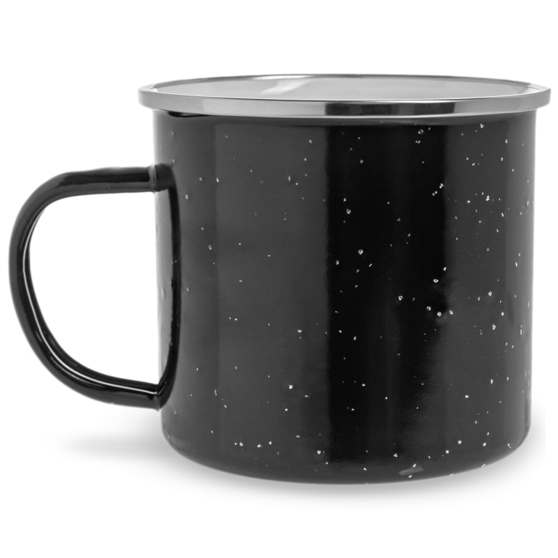 16 Oz Custom Campfire Metal Mug 12