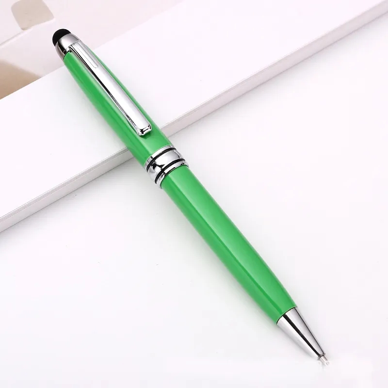 Metal Twist Action Ballpoint Stylus Pen 10