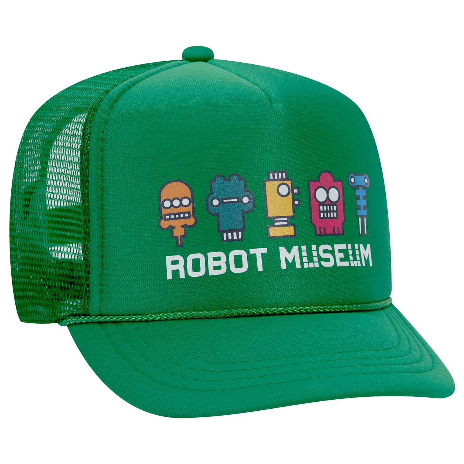 OTTO CAP® 5 Panel High Crown Mesh Back Trucker Hat 32