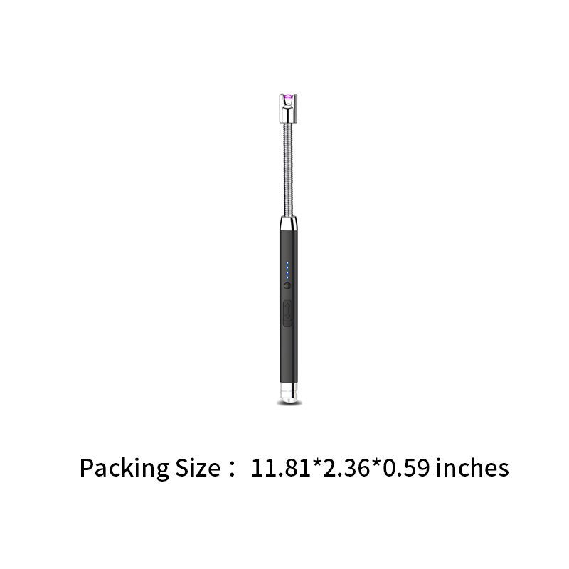 Electric Lighter with LED Flashlight 3