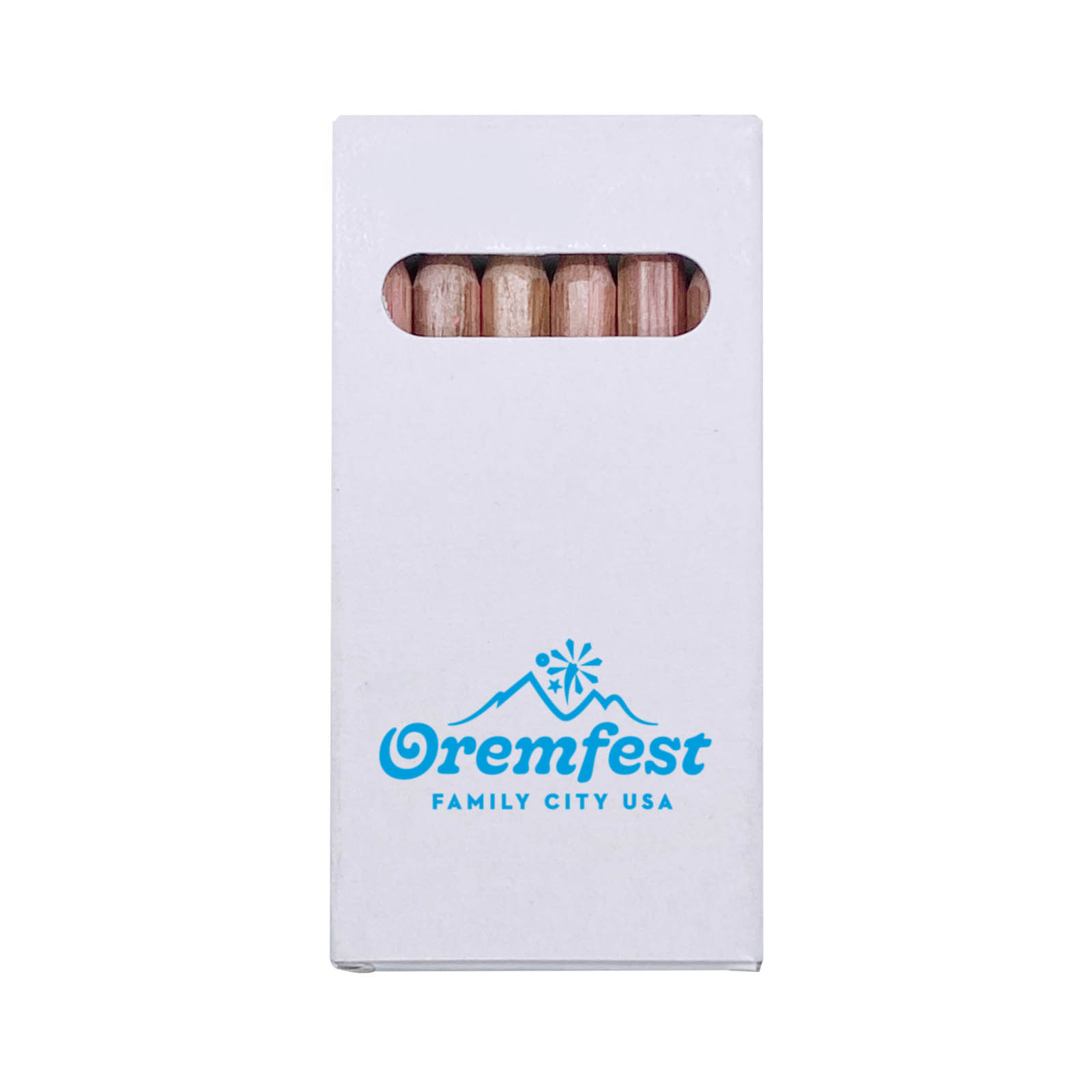 Six-Color Mini Wooden Pencil Set in Box 10