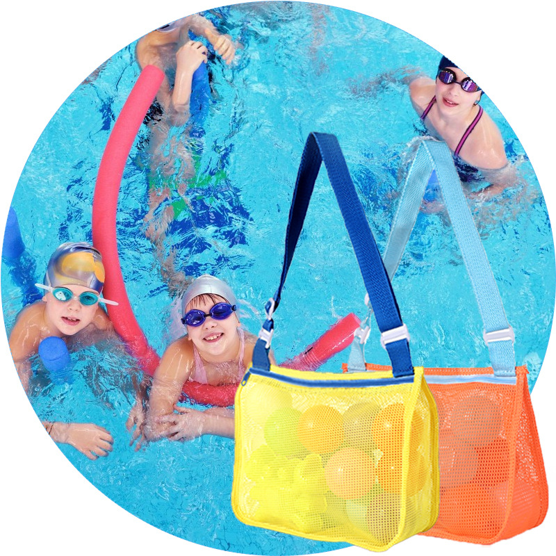 Colorful Mesh Beach Bag 1