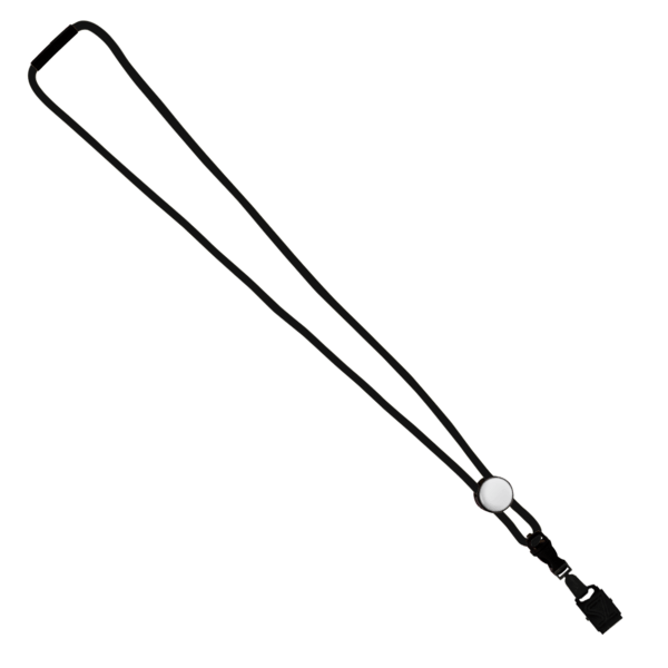 3/16" Nylon Cord Lanyard with Snap-Buckle Release, Standard O-Ring & Slider 88
