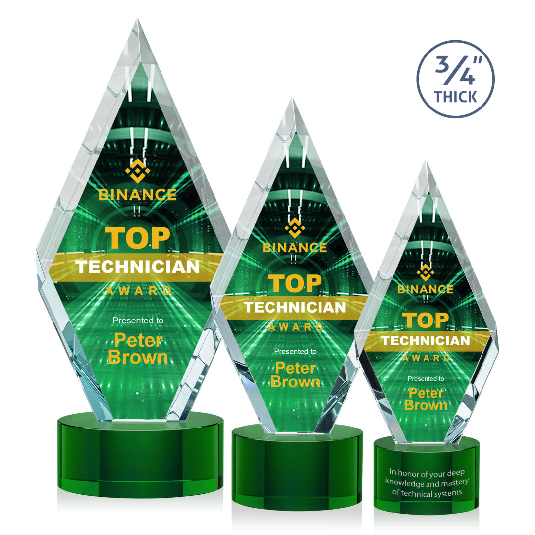 Richmond VividPrint™ Award on Marvel - Green 9