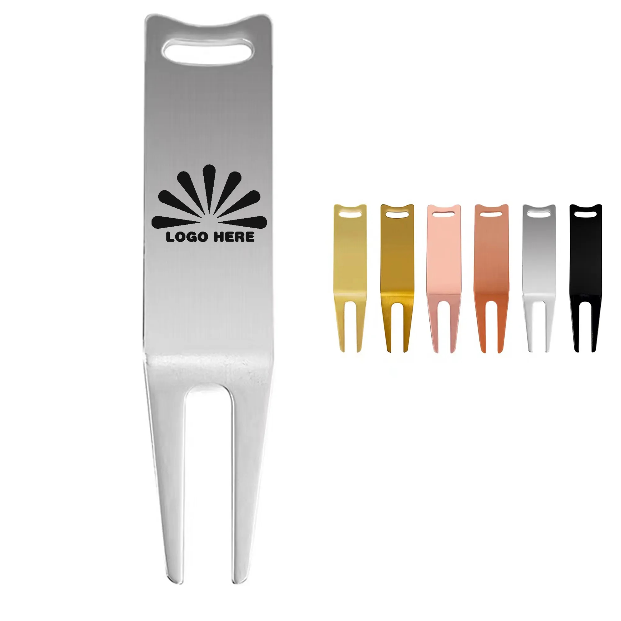 Golf Putting Green Fork With Customizable Logo 2