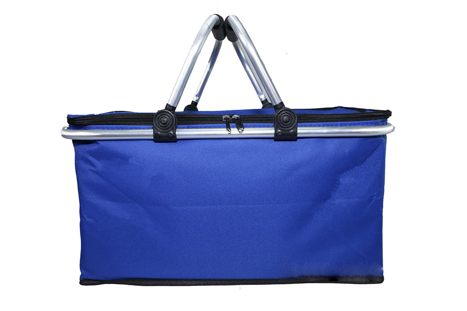Topline Insulated Foldable Collapsible Picnic Basket w/ Aluminium Carrying Handle 10