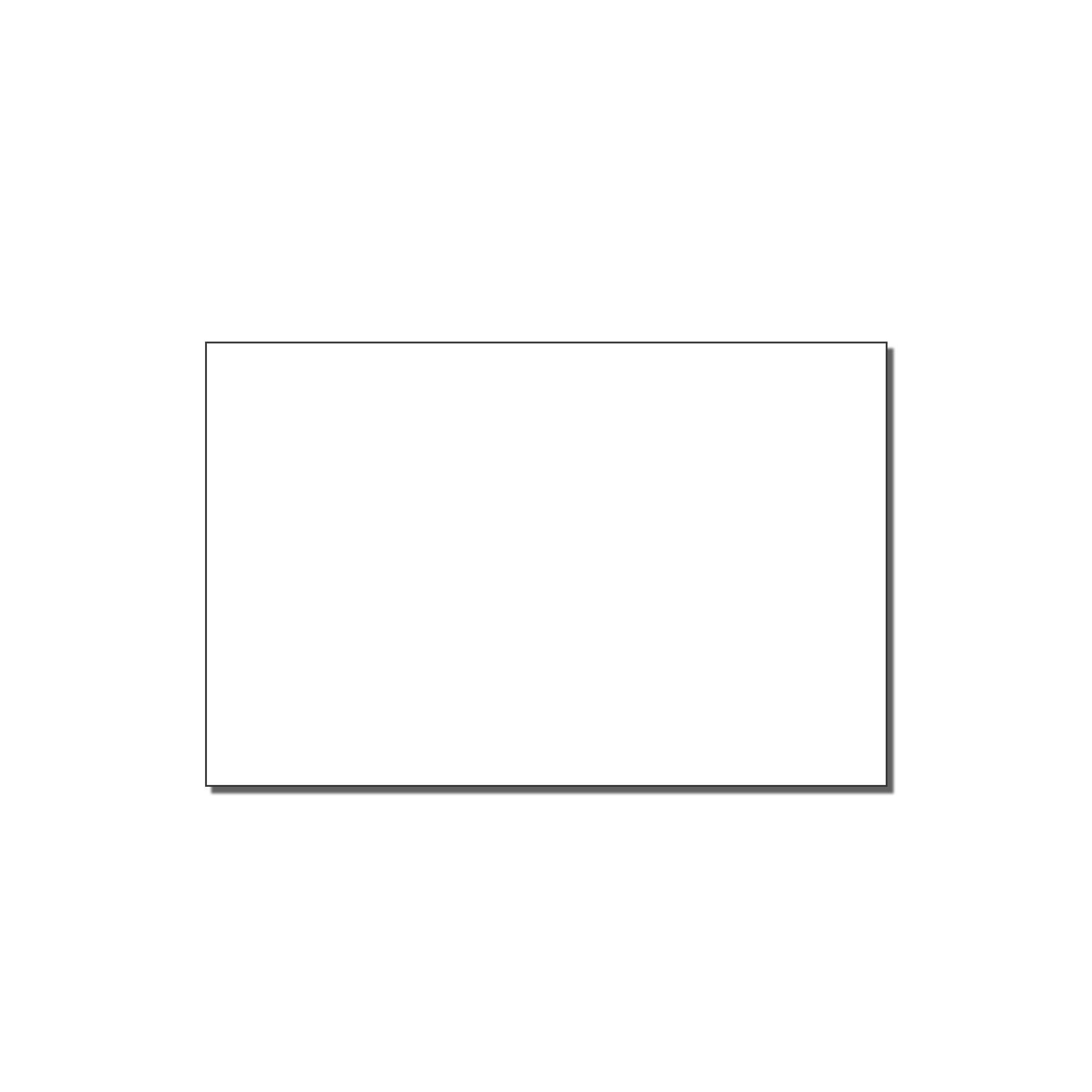 Rectangle 1.62" x 2.5" NoteKeeper™ Magnet 35 Mil 2