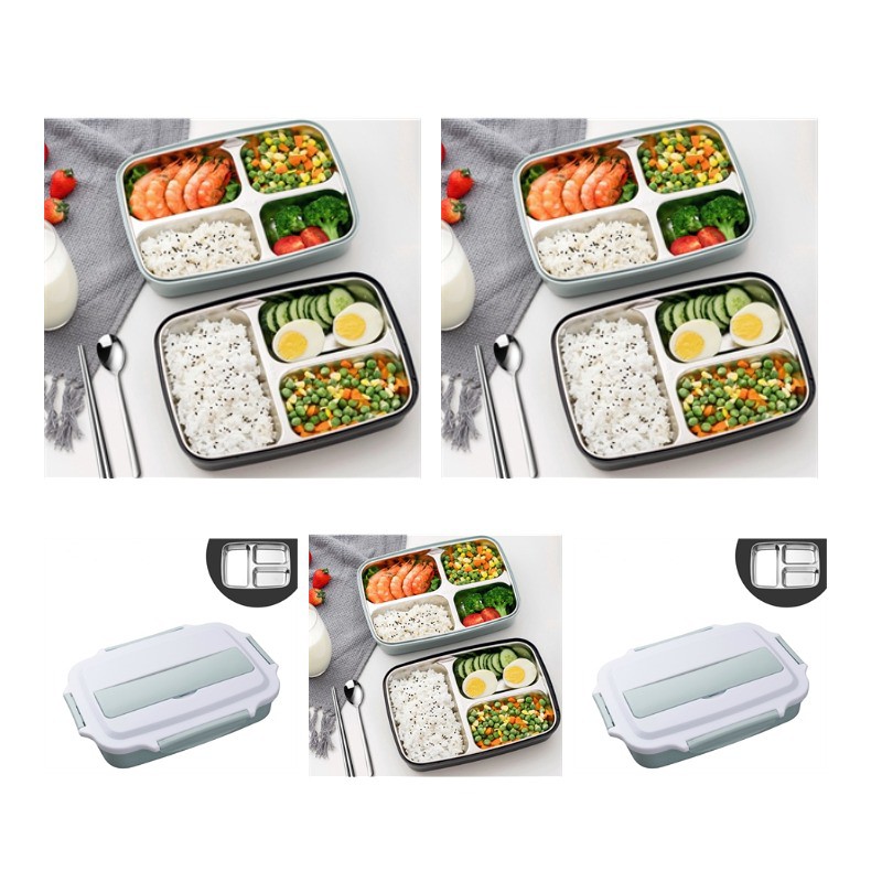 Stainless Steel Thermal Divided Bento Lunch Box